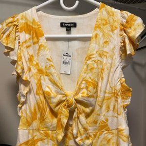 Express Linen Maxi Dress